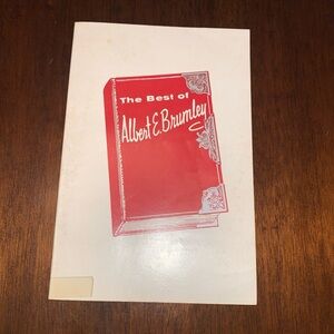 The Best Of Albert E. Brumley Gospel Hymn Book 1966